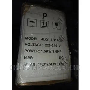 2hp Lorenzi Submersible Pump