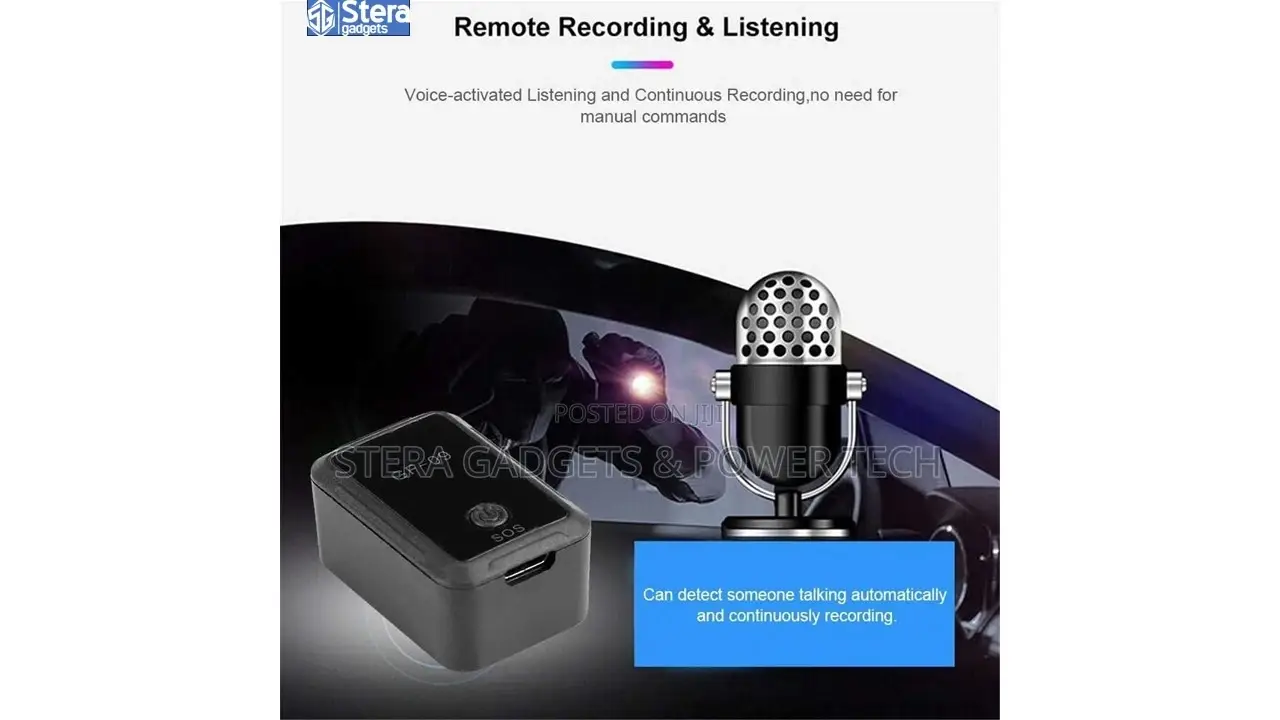 GF-09 Audio Listening Device GPS Locator Tracker