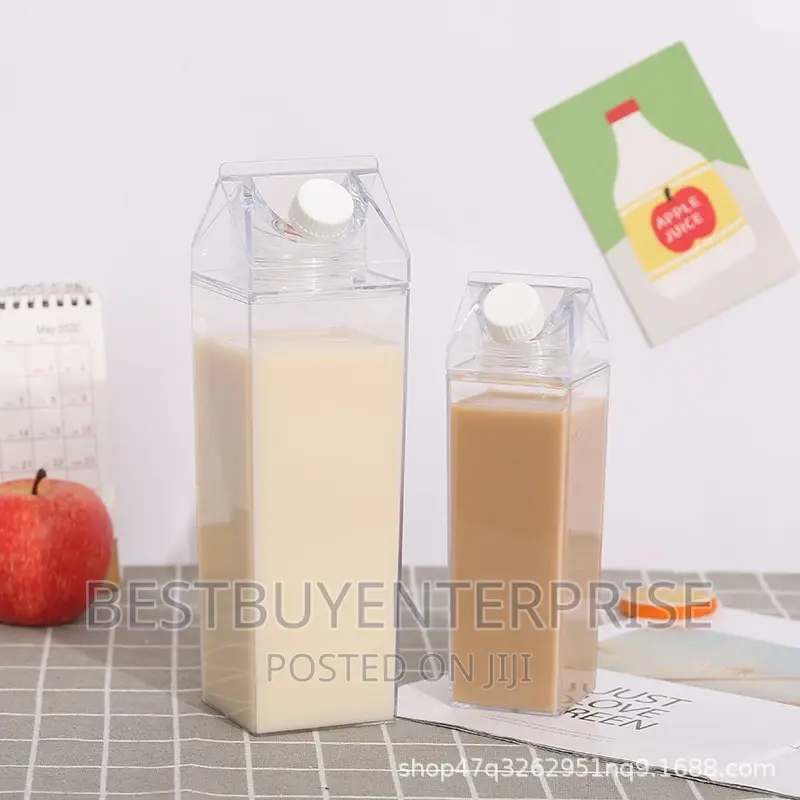 Clear Acrylic Storage Bottle