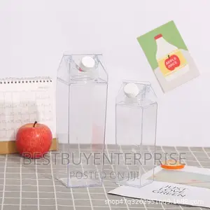 Clear Acrylic Storage Bottle