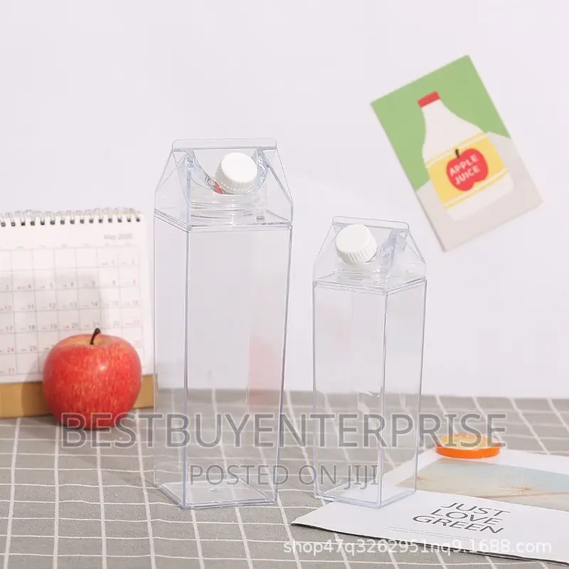 Clear Acrylic Storage Bottle