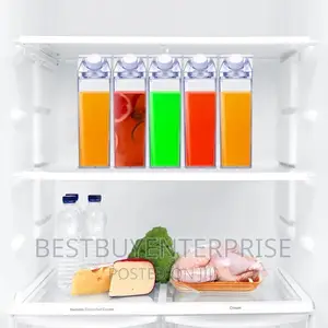 Clear Acrylic Storage Bottle