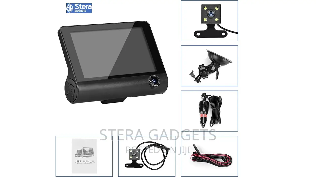 HD 3 in 1 Car DVR Camera