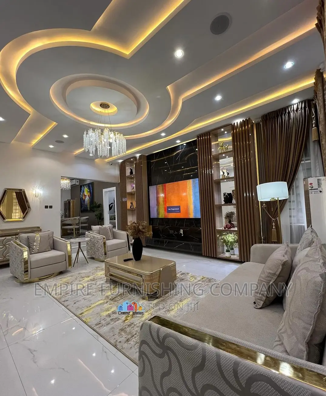 Luxury Living Room Interior