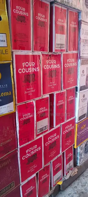 Don Simon Tinto, Four Cousins, Imperial, 501 Brandy Etc