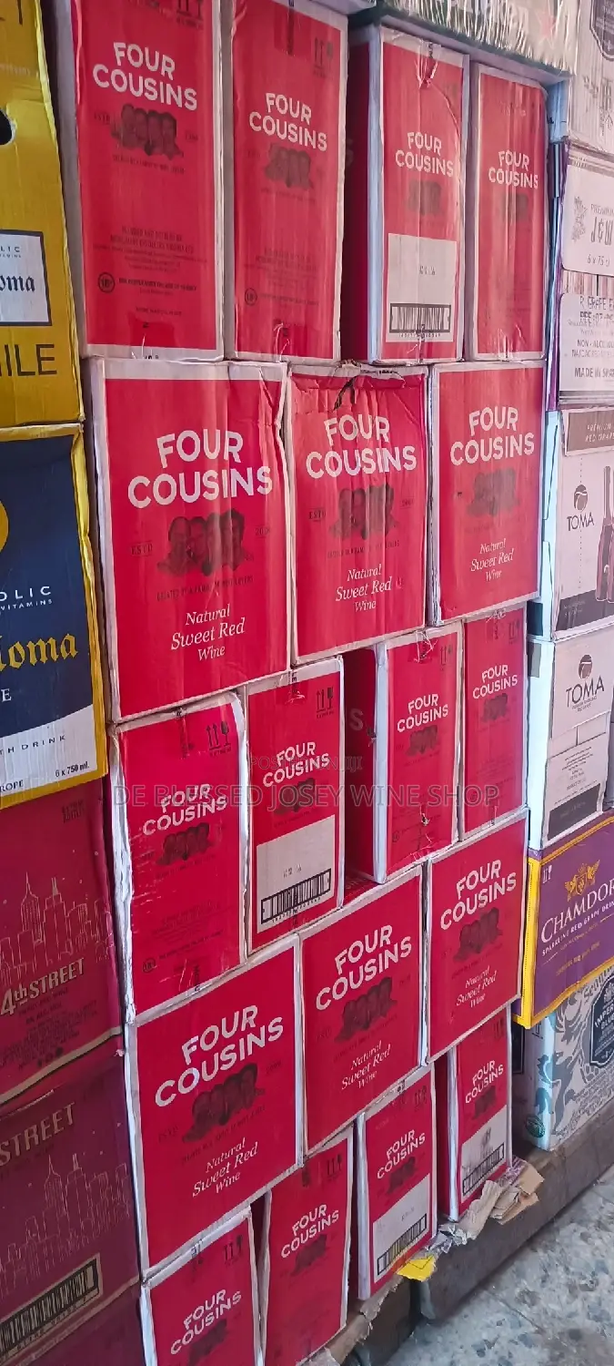Don Simon Tinto, Four Cousins, Imperial, 501 Brandy Etc