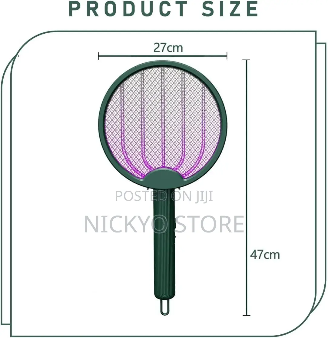 Rechargeable Foldable Mosquitoes and Flies Killer Bat