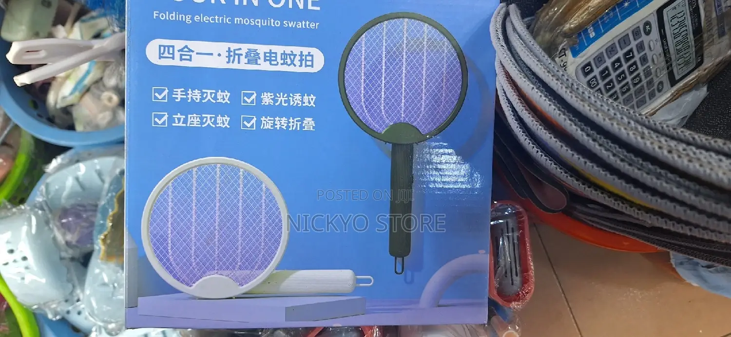 Rechargeable Foldable Mosquitoes and Flies Killer Bat