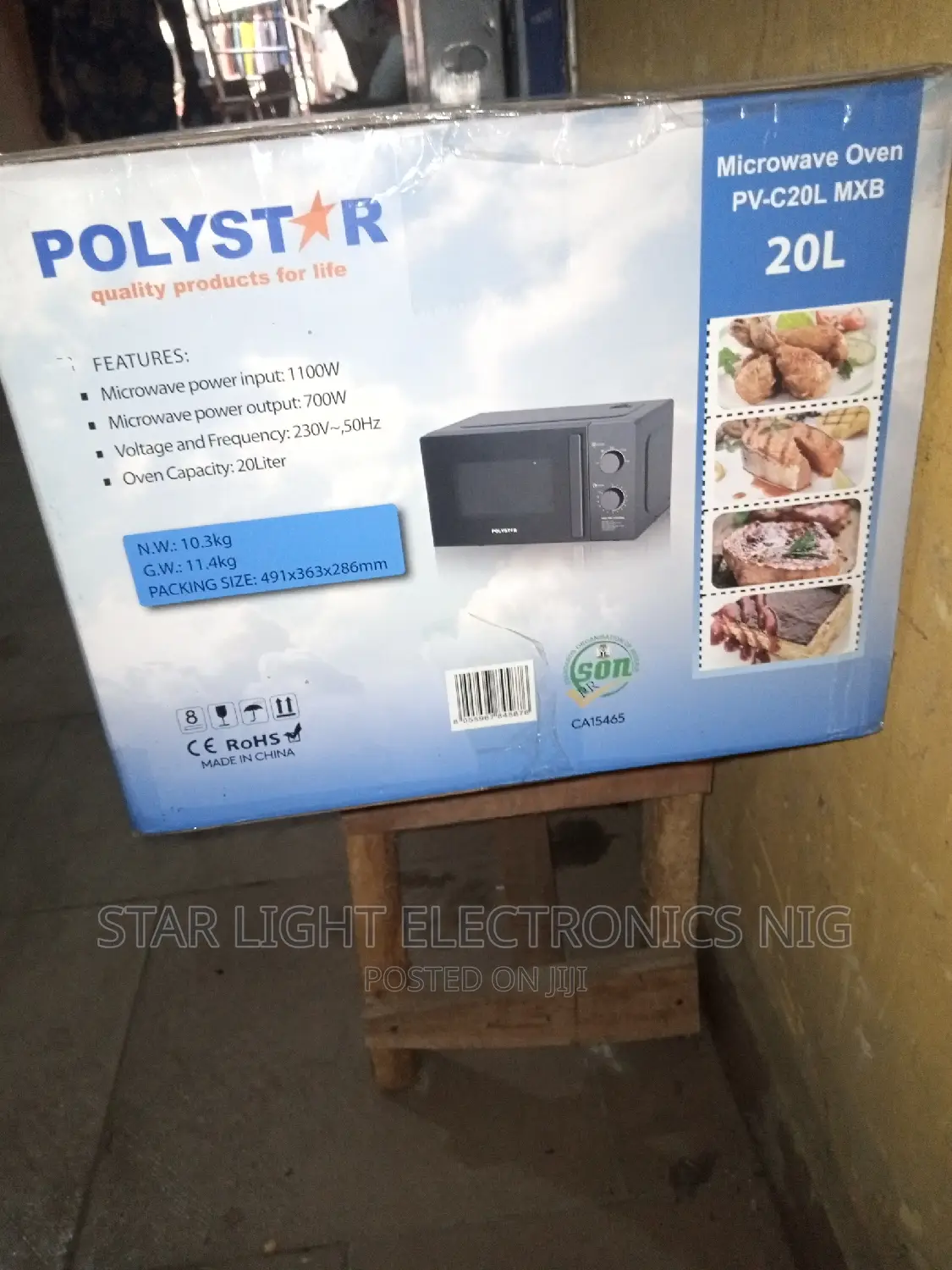 20 Liters Polystar Microwave