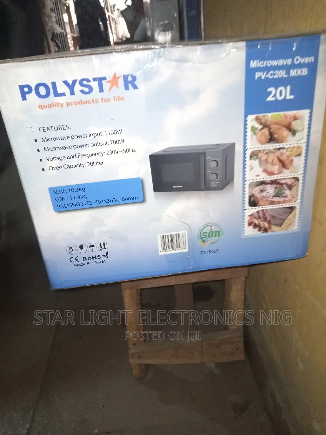 20 Liters Polystar Microwave