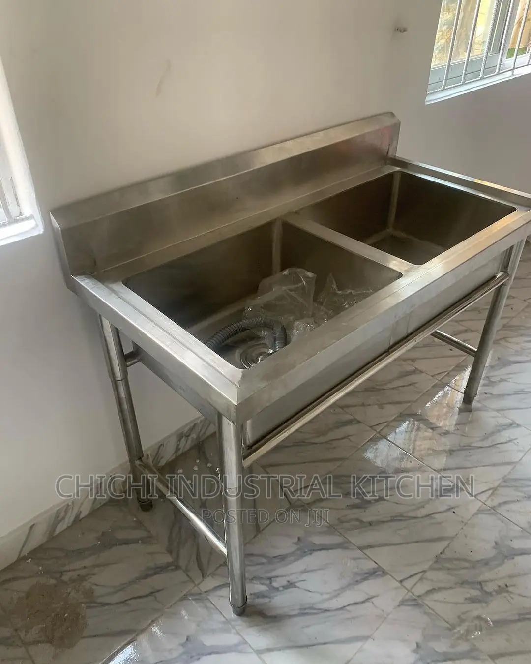 Double Sink Stainless Steel