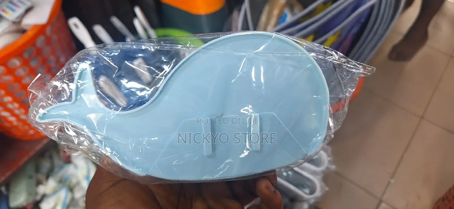 Whale Shape Soap Box Bathroom Drain Soap Holder