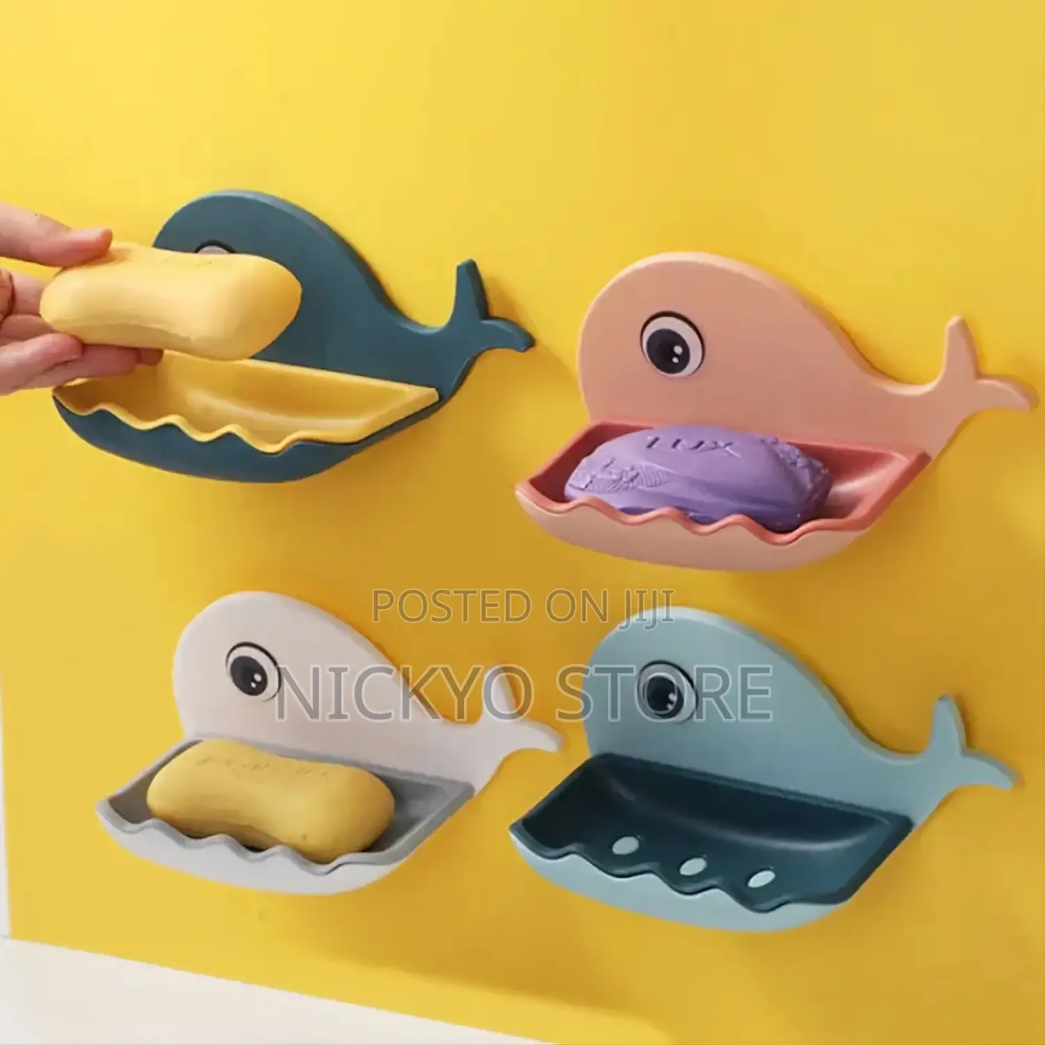 Whale Shape Soap Box Bathroom Drain Soap Holder