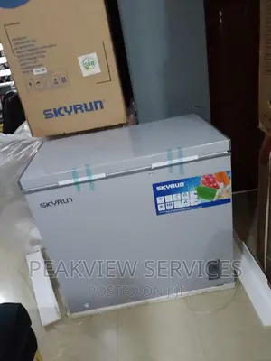Long Lasting Skyrun Chest Freezer With Key Lock