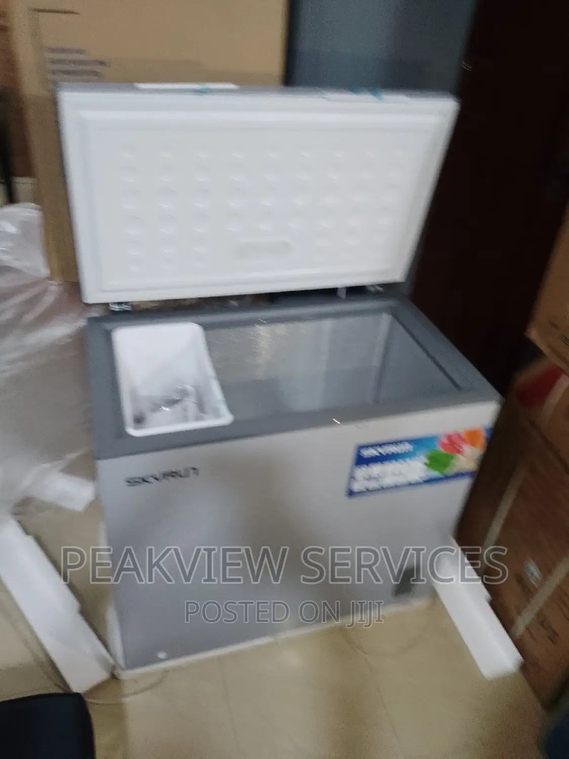 Fast Cooling BD-200A) Skyrun Chest Freezer With Key Lock