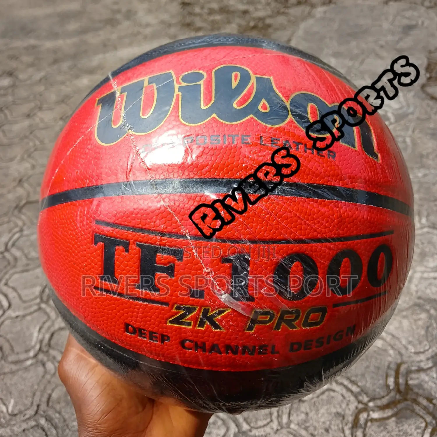 Wilson Tf-1000 Leather Basketball Indoor/Outdoor