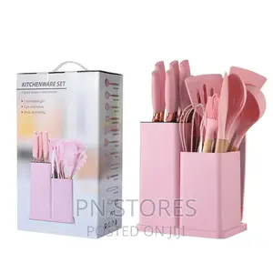 19pcs Heat Resistant Silicone Kitchenware Cooking Utensils