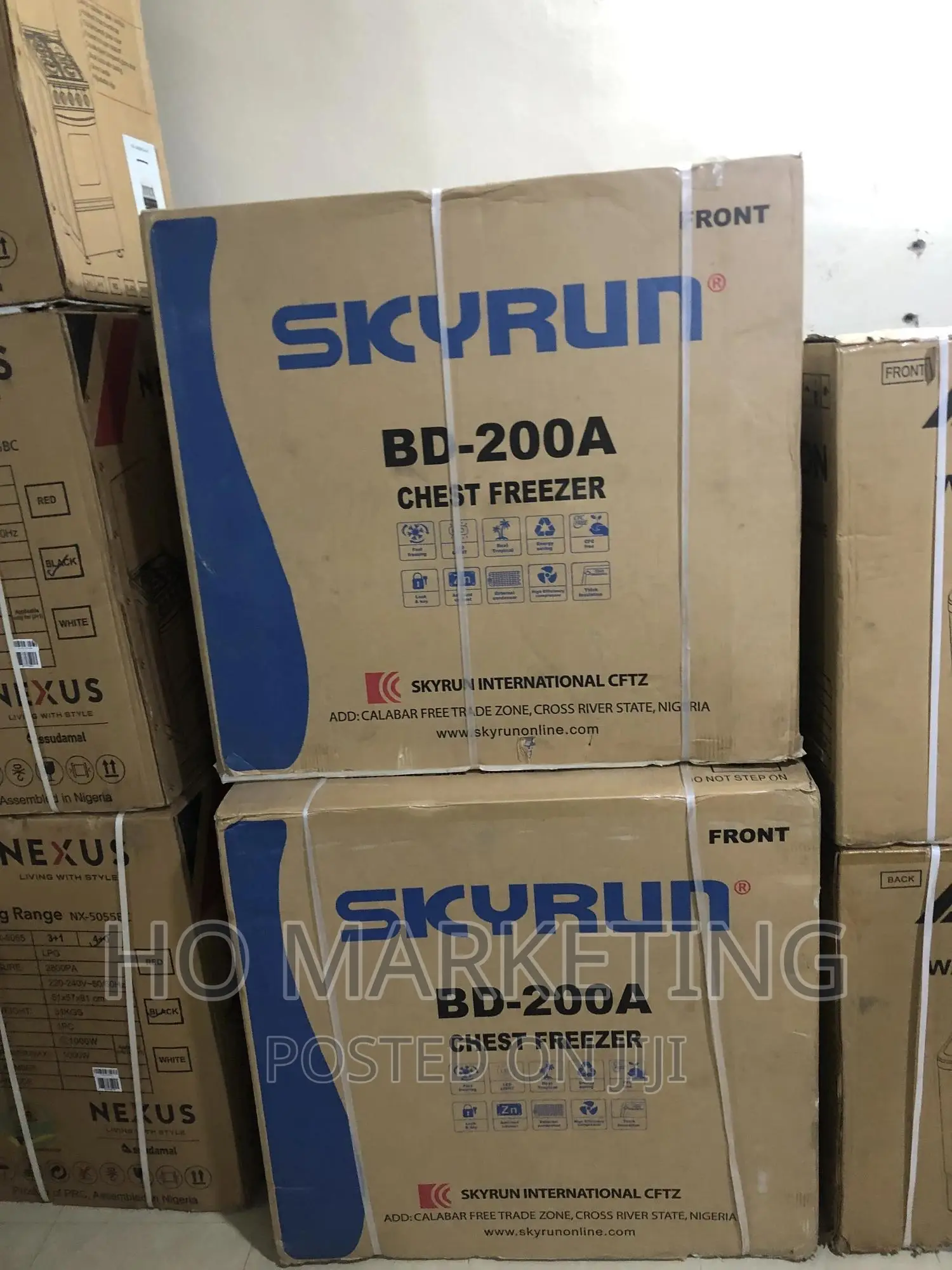 200 Liters Skyrun Chest Freezer -BD-200A