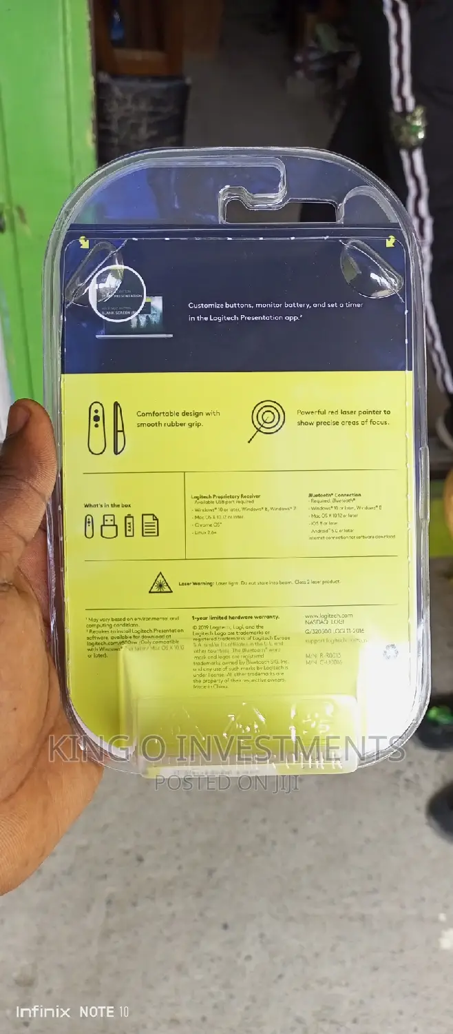 Logitech R500 Laser Presentation Remote