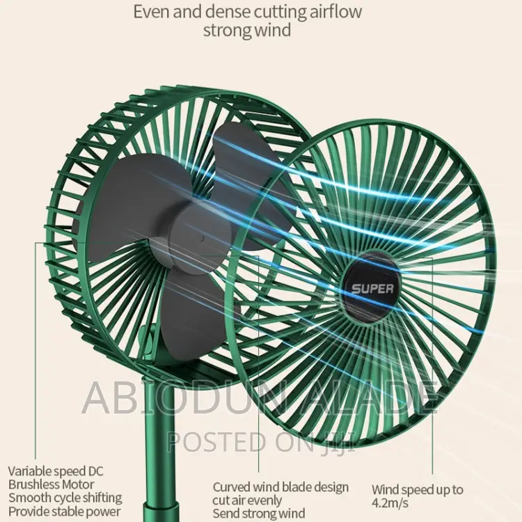 Portable Foldable Fan