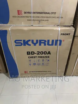 Brand New Skyrun Chest Freezer -With Keylock