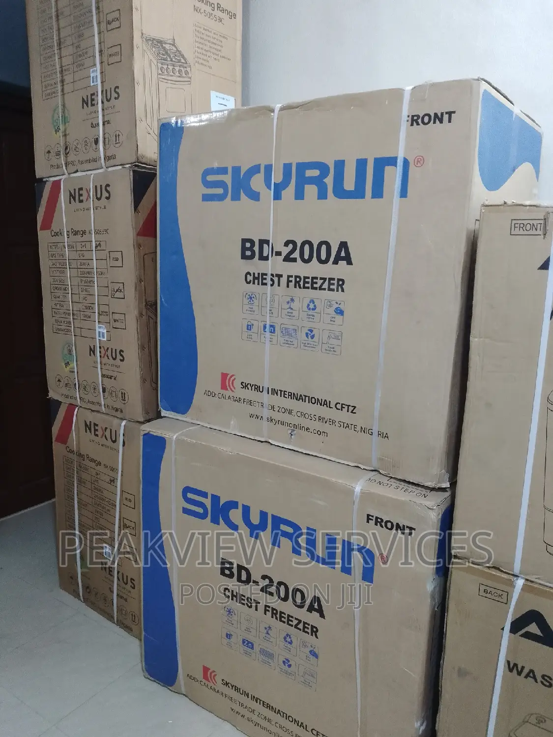Fast Cooling Skyrun (BD-200A) With Key Lock