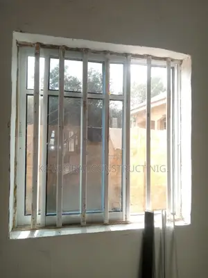 Aluminum Sliding Window With Burglary and Net 002