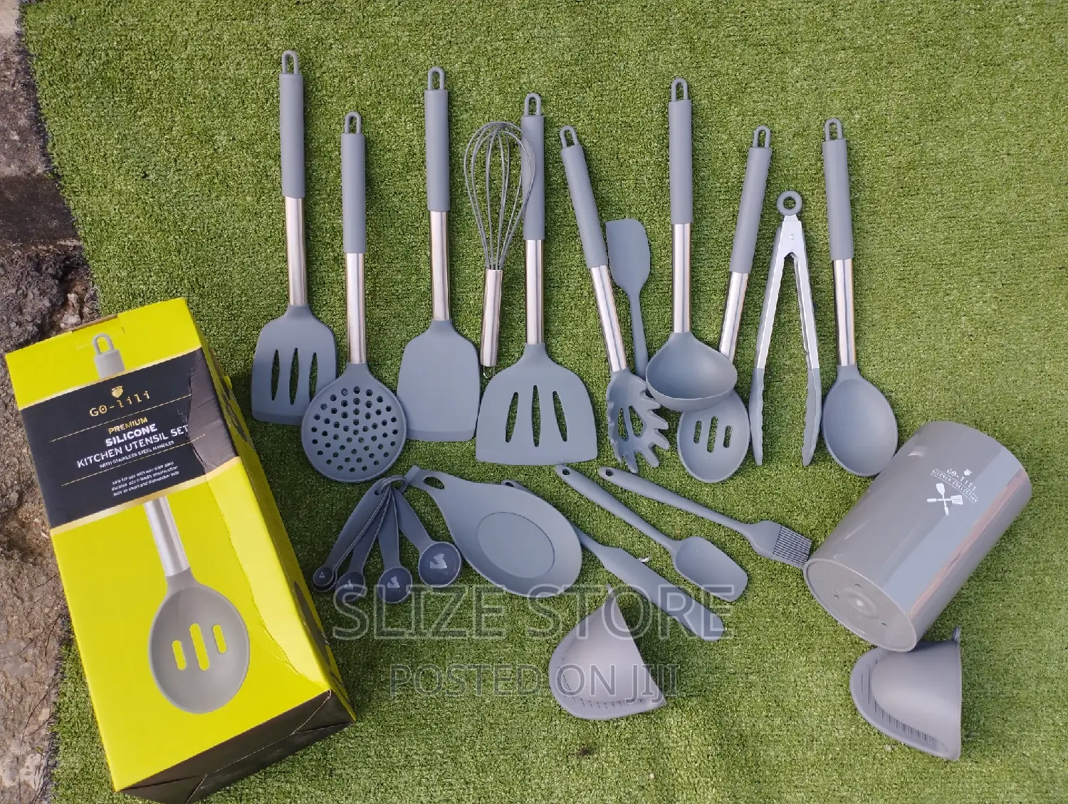 Go-Lili Premium Silicone Utensil Set -22pcs