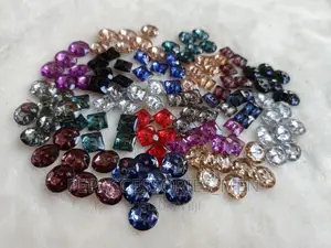 Acrylic Swarovski Buttons