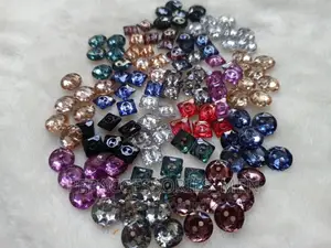 Acrylic Swarovski Buttons