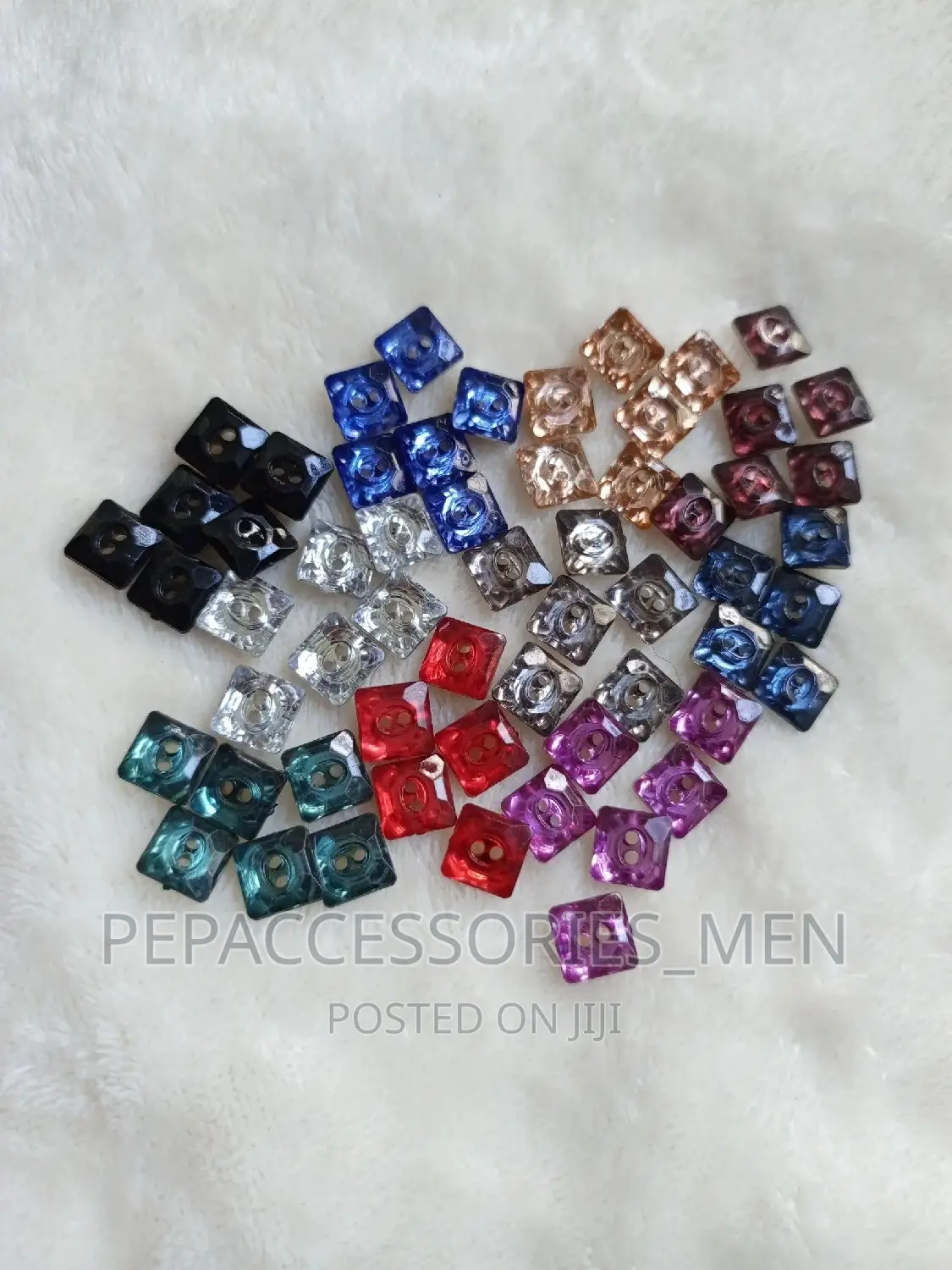 Acrylic Swarovski Buttons
