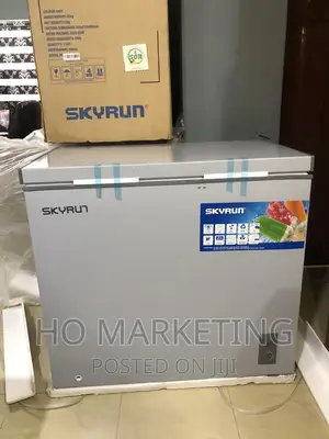 Skyrun 200 Litres Chest Freezer (Bd-200a) - Grey