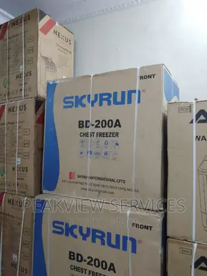 World Best (BD-200A) Skyrun Chest Freezer With Key Lock