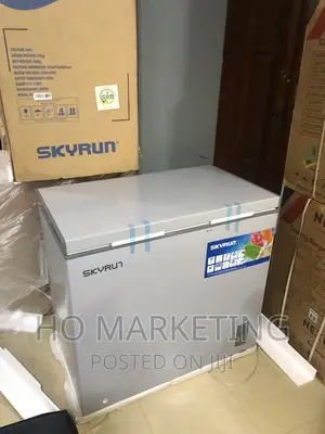 Skyrun Bd-200a 200l Chest Freezer-Grey