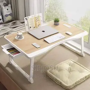 Bedside Laptop Table With Drawer