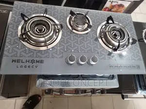 Welhome Industrial Table Gas Cooker 3 Burner