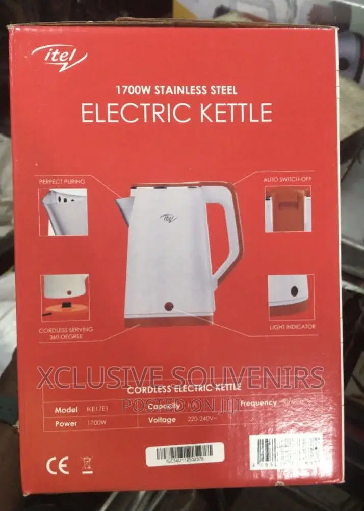 1.7L Original Itel Kettle 1700watts