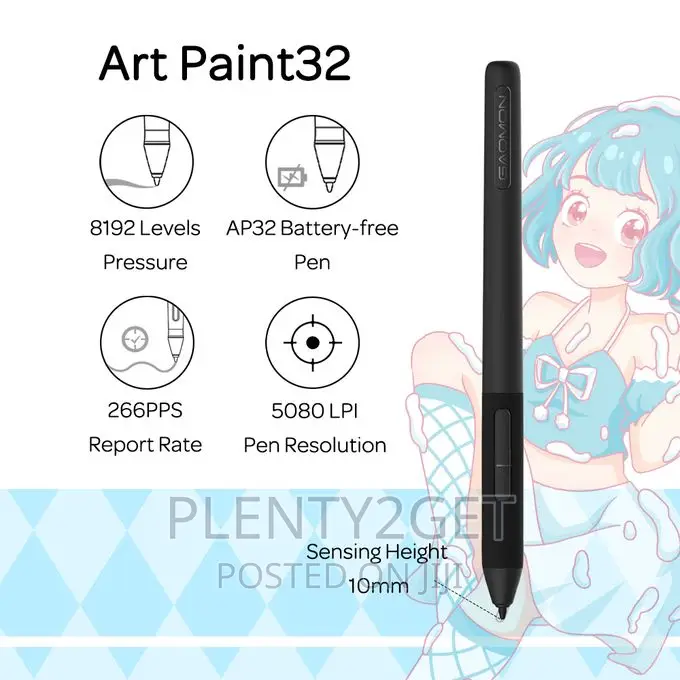 Gaomon S620 6.5 X 4 Graphics Drawing Tablets With 4 Keys