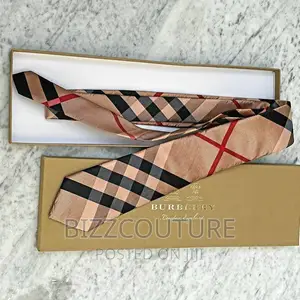 Original BURBERRY TIES Available in Store