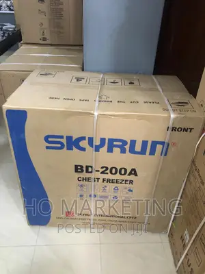 Fast Freeze Skyrun Freezer With Key Lock Bd-200a