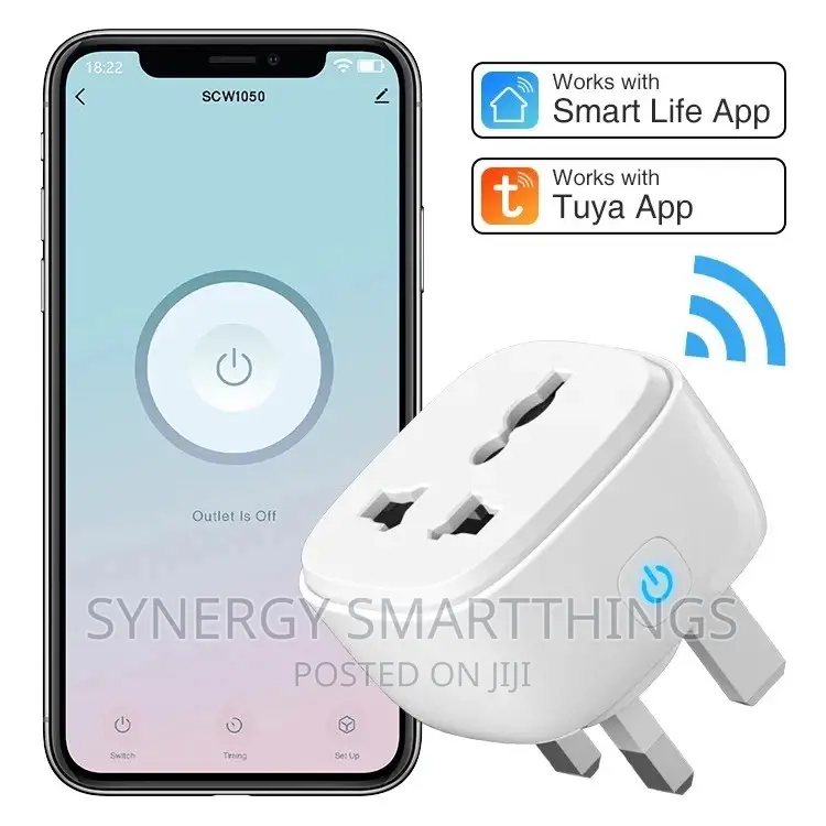 Smart 10a Plug Works Alexa Google Assistant