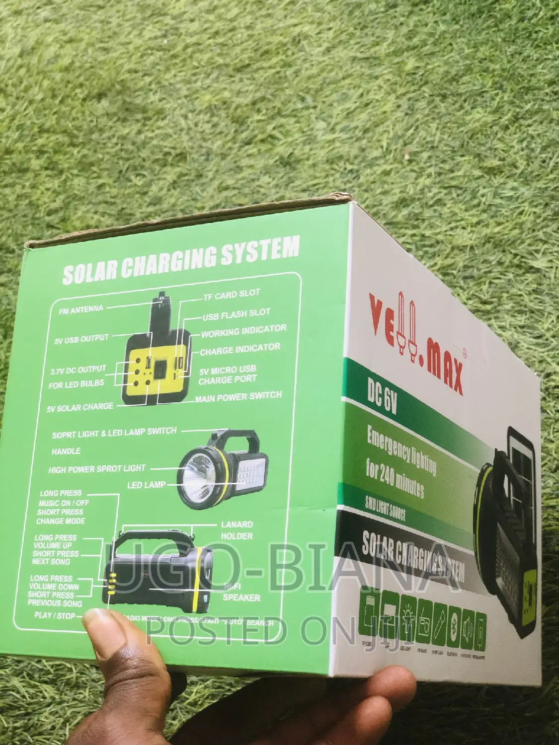 Vellmax Solar Light