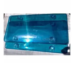 Universal 2 PCS of Blue Plate Number Cover