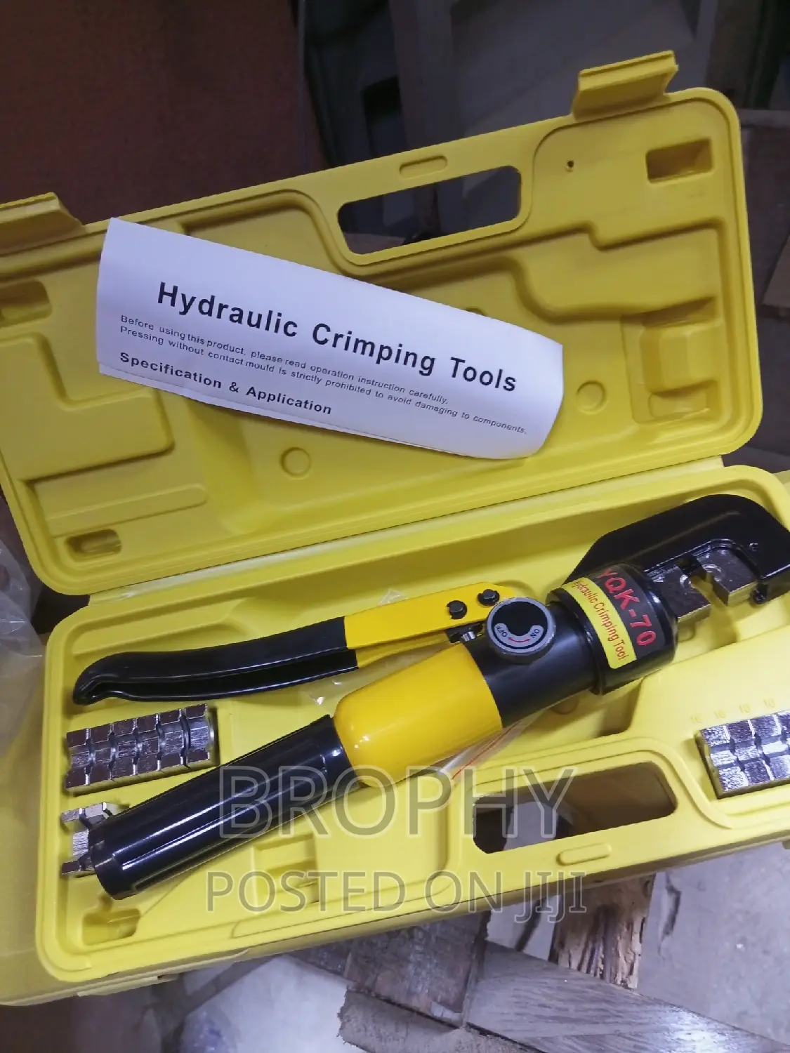 Durablehydraulic Cable Lug Crimping Tools - 4-70mm