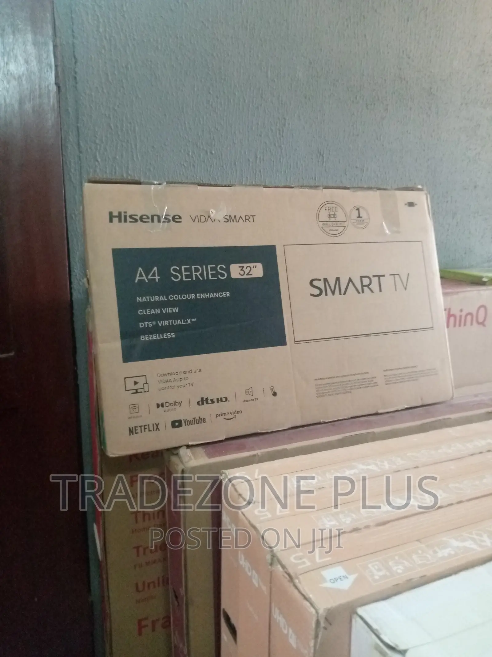 Hisense 32A4H Smart Tv+Netflix+Youtube