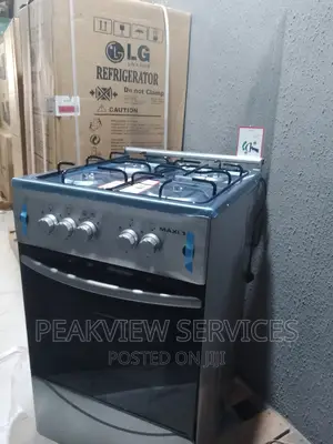Spanking New Maxi 4 Gas Burner 50*50 +Oven