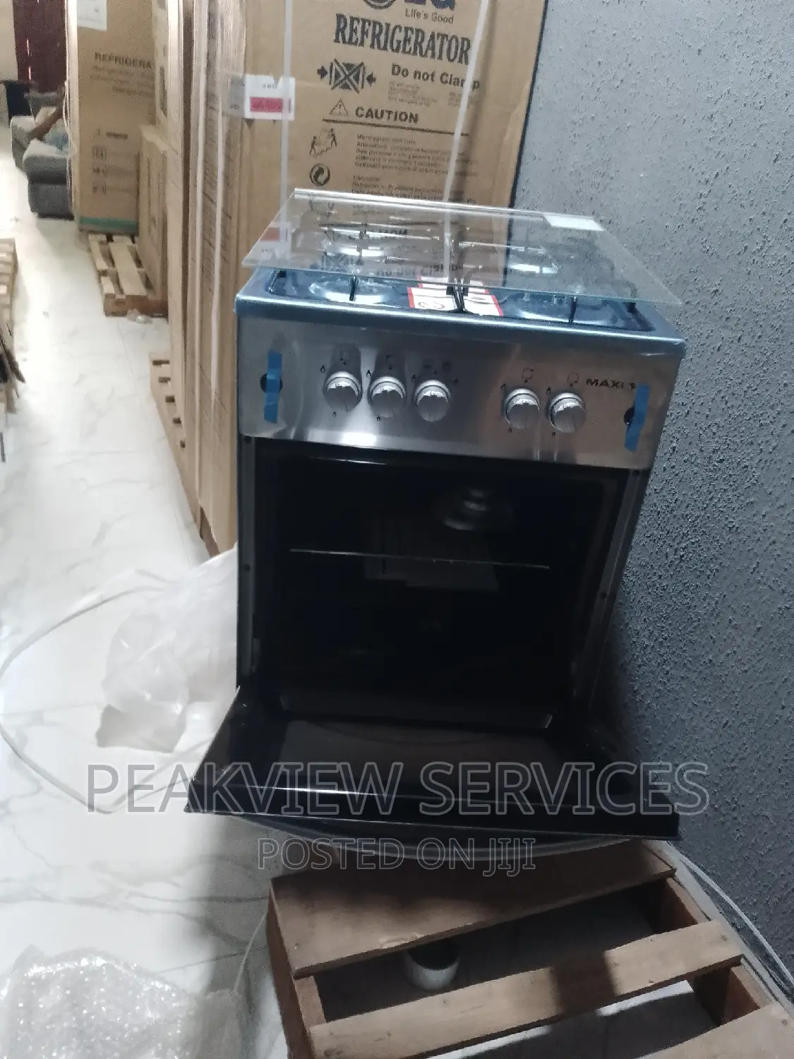 Best Selling Maxi (4gas) Burner With Oven 50*50
