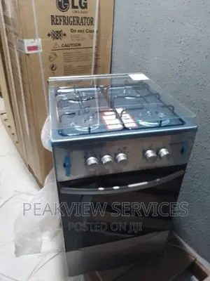 Quality 50*50 Maxi 4 Gas Burner With Oven