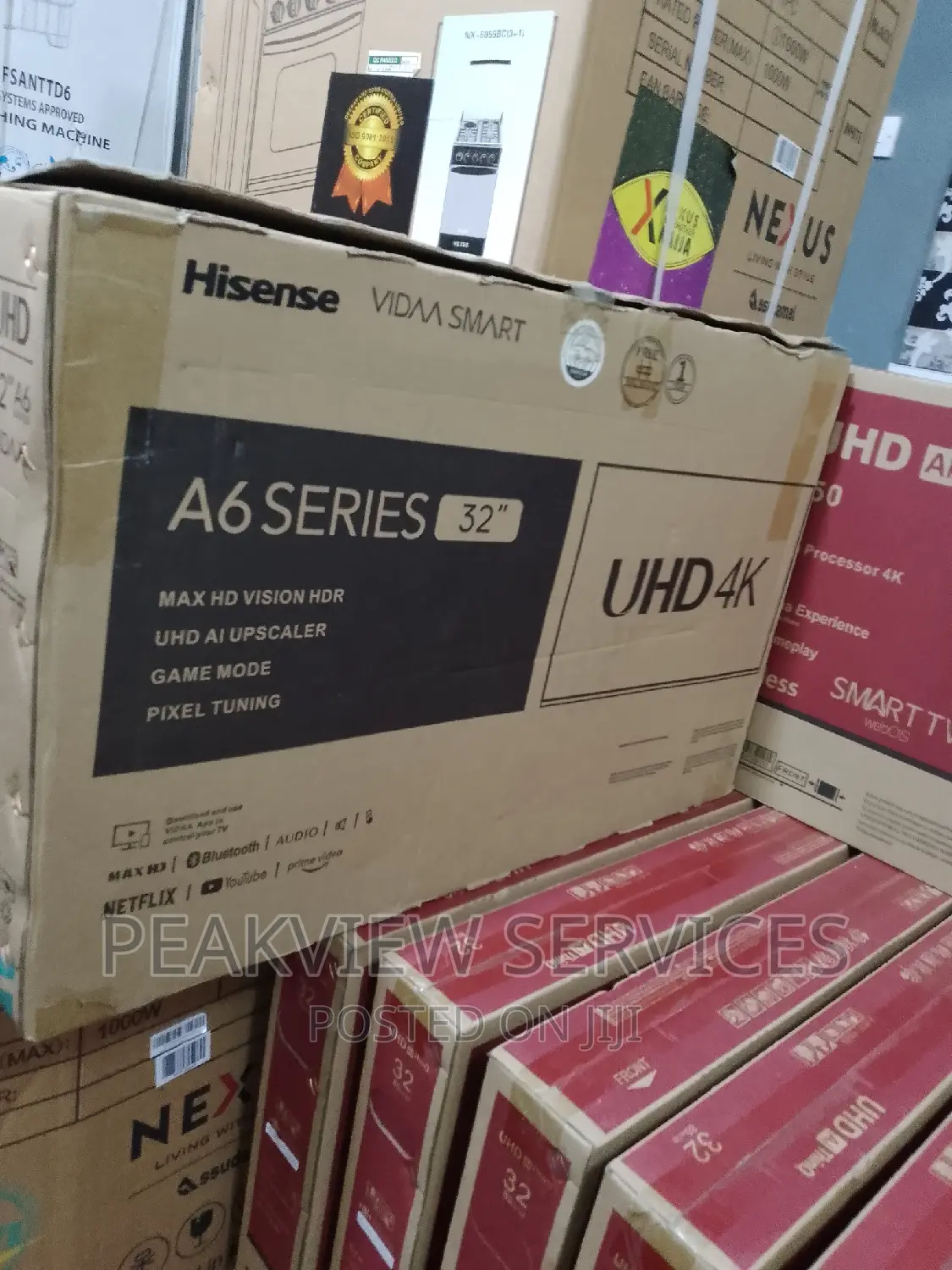 Hisense 32 UHD Smart TV With Remote Control