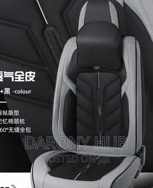 Generic Black/Ash Quality Car Seatcover
